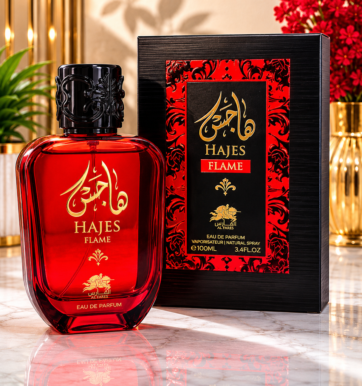 🔥 HAJES FLAME – EAU DE PARFUM 100ML 🔥