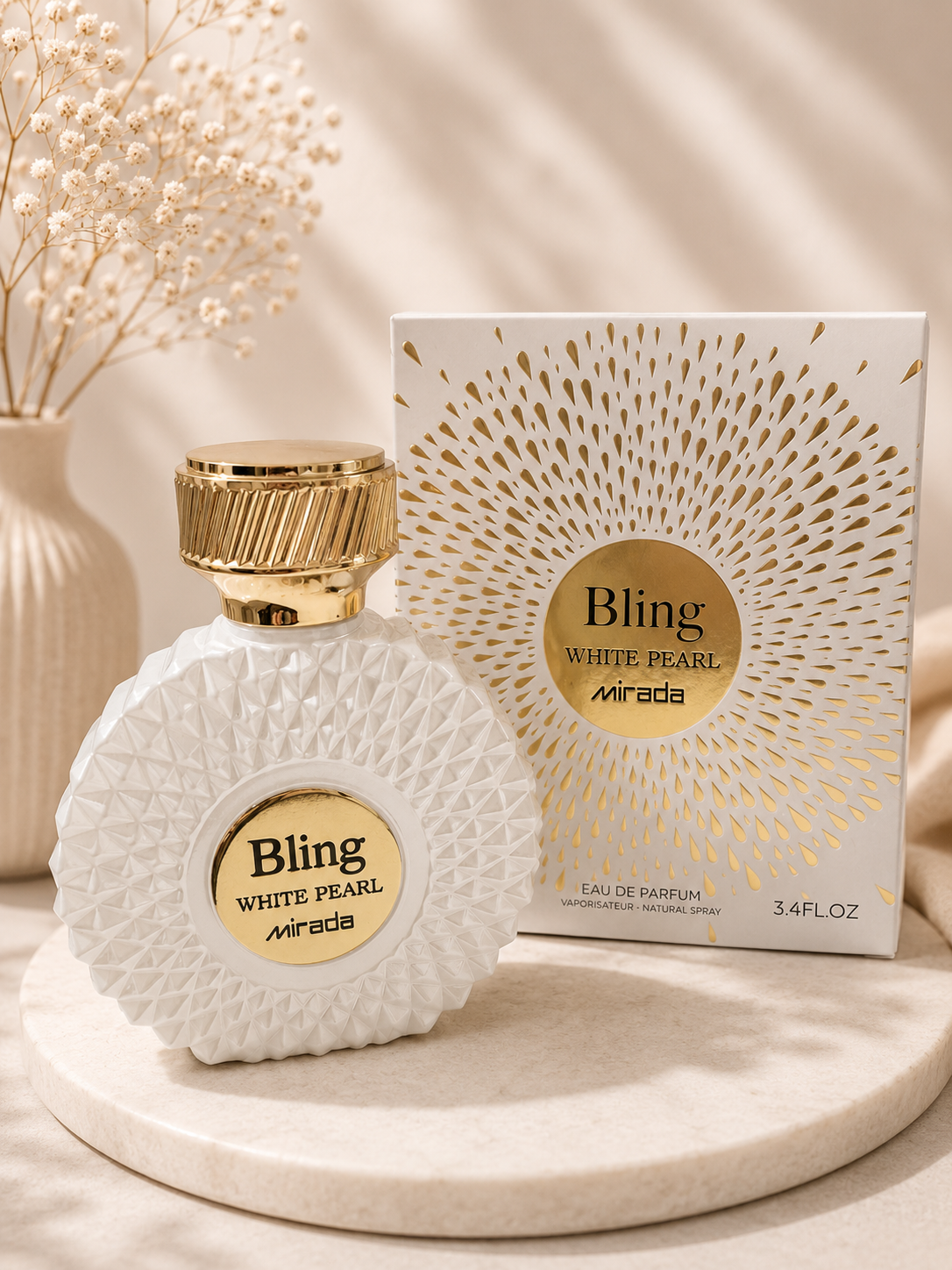 Bling White Pearl – Mirada ✨